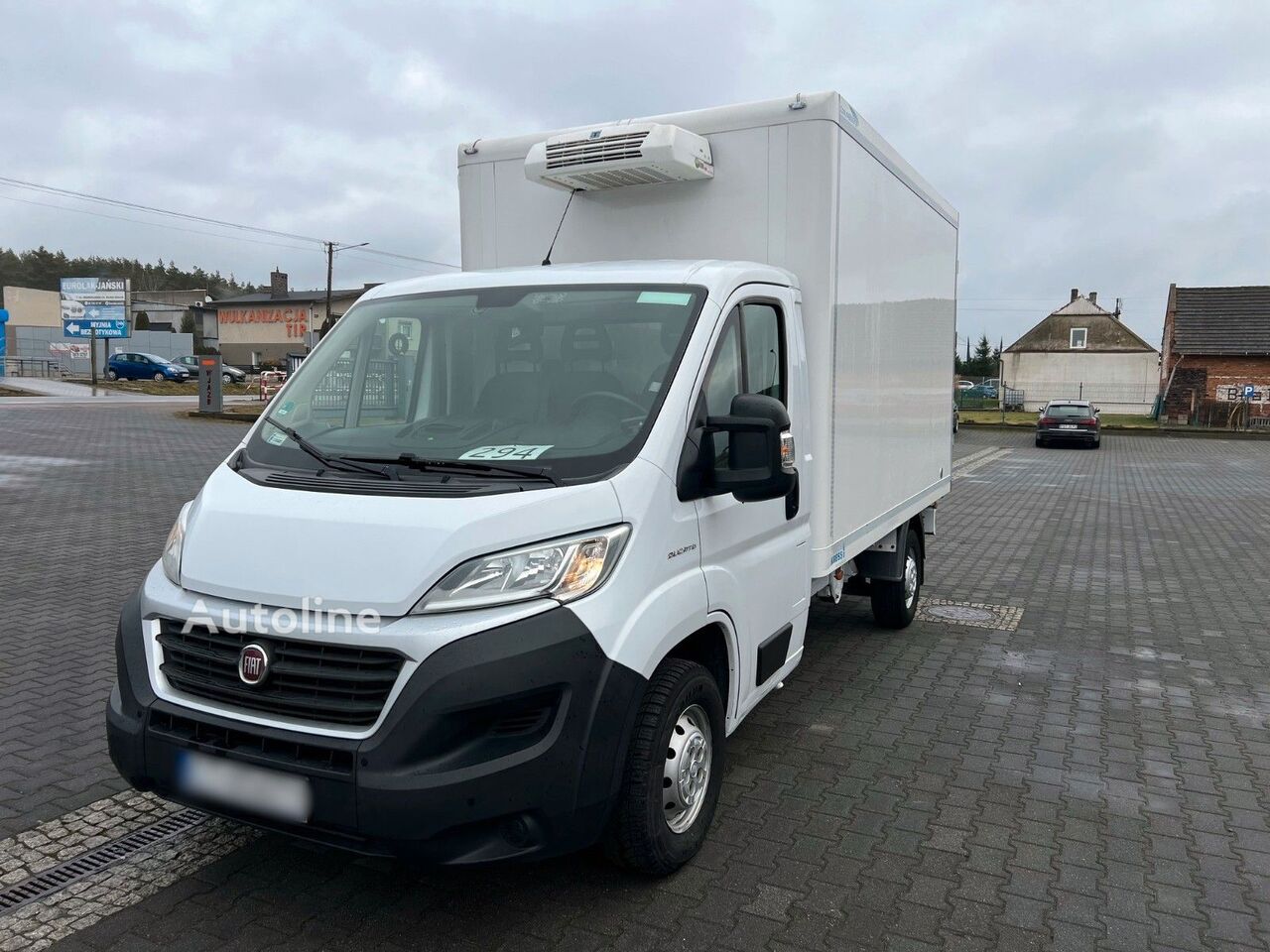 냉장 트럭 < 3.5t FIAT Ducato KÜHLKOFFER ThermoKing  Top ZU STAND