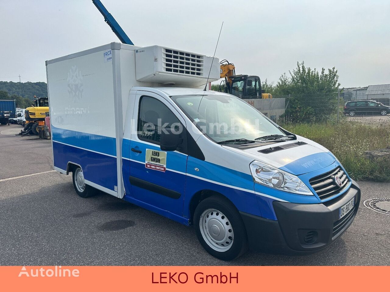 FIAT Scudo 2,0 Multijet 120. Thermo King V500 Euro5 refrigerated truck < 3.5t