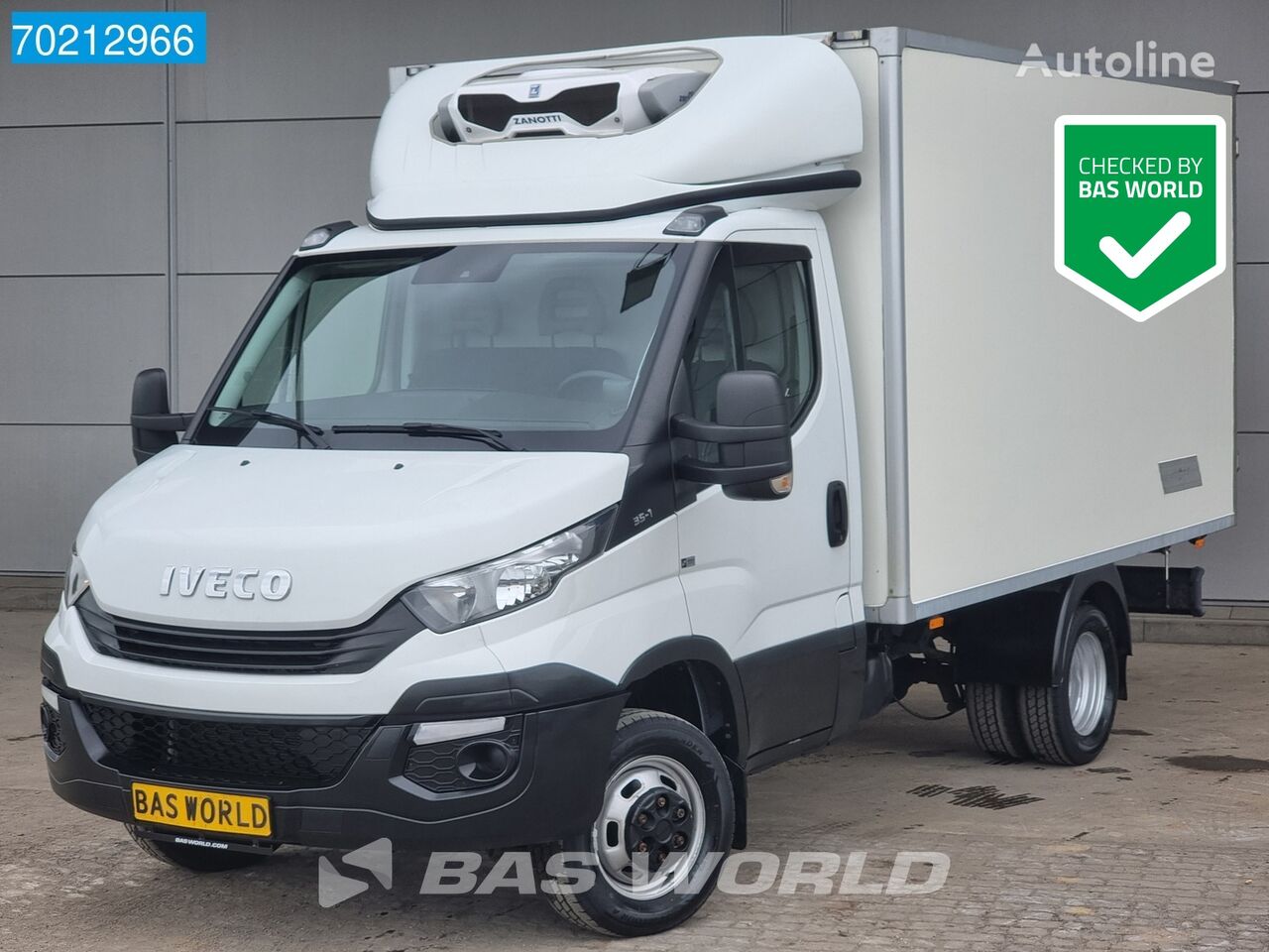 tovornjak hladilnik < 3.5t IVECO Daily 35C15 3.0L NO PAPERS / ONLY FOR PARTS Koelwagen Vriezer Cl