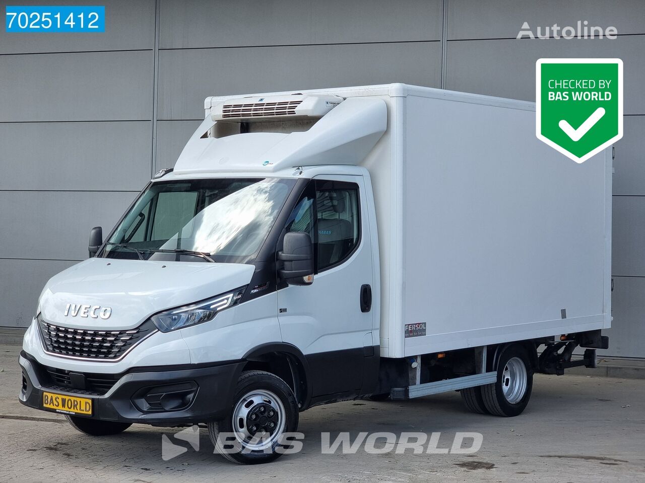 chladírenský nákladní vozidlo < 3.5t IVECO Daily 35C18 3.0L Automaat Koelwagen Laadklep Thermo King V-300 M