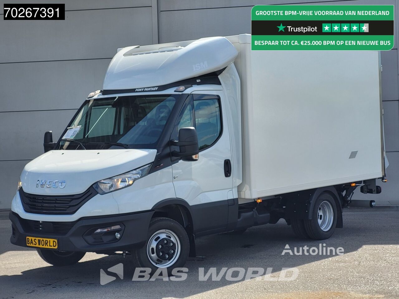 Camião frigorífico < 3.5t IVECO Daily 50C16 3.0L Koelwagen Laadklep Vries Citymax 350 Koeler Vri - Autoline