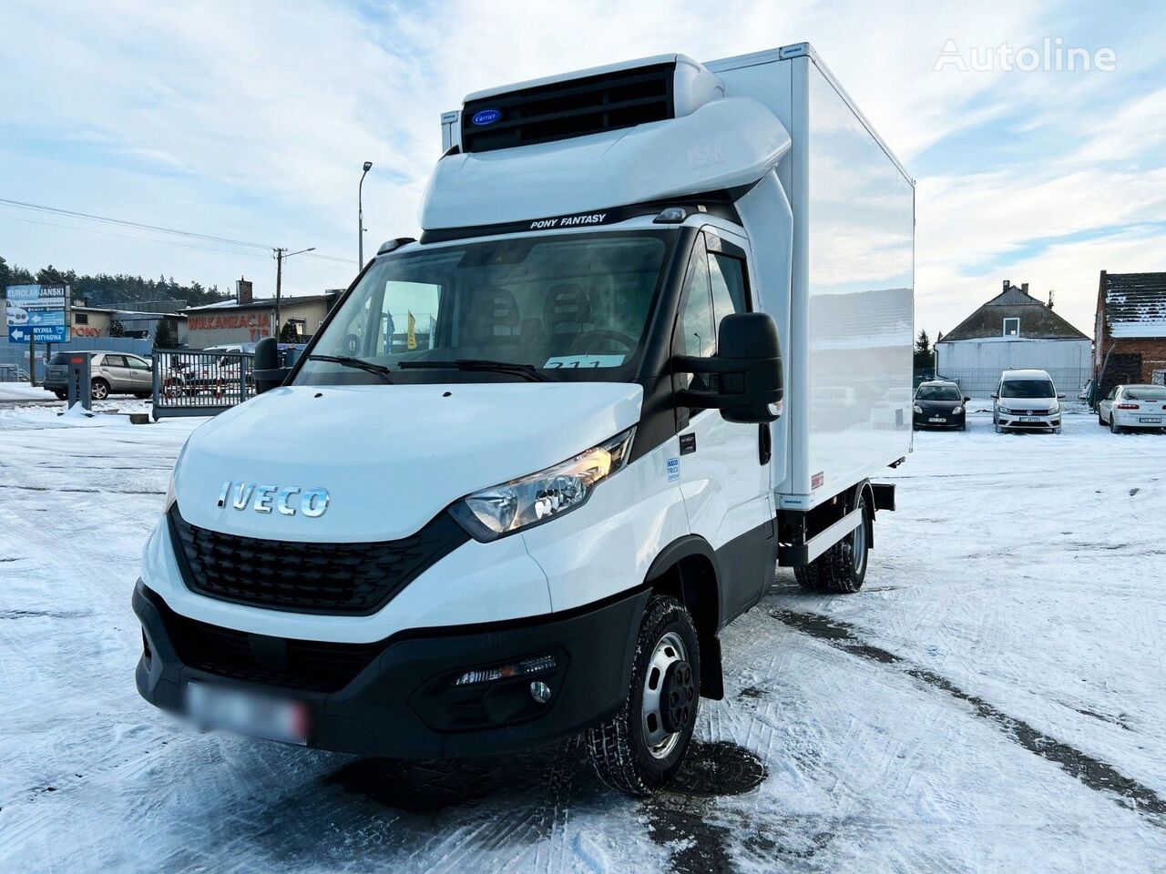 IVECO Daily 50C16 KÜHLKOFFER 3x TUR TOP ZU STAND refrigerated truck < 3.5t