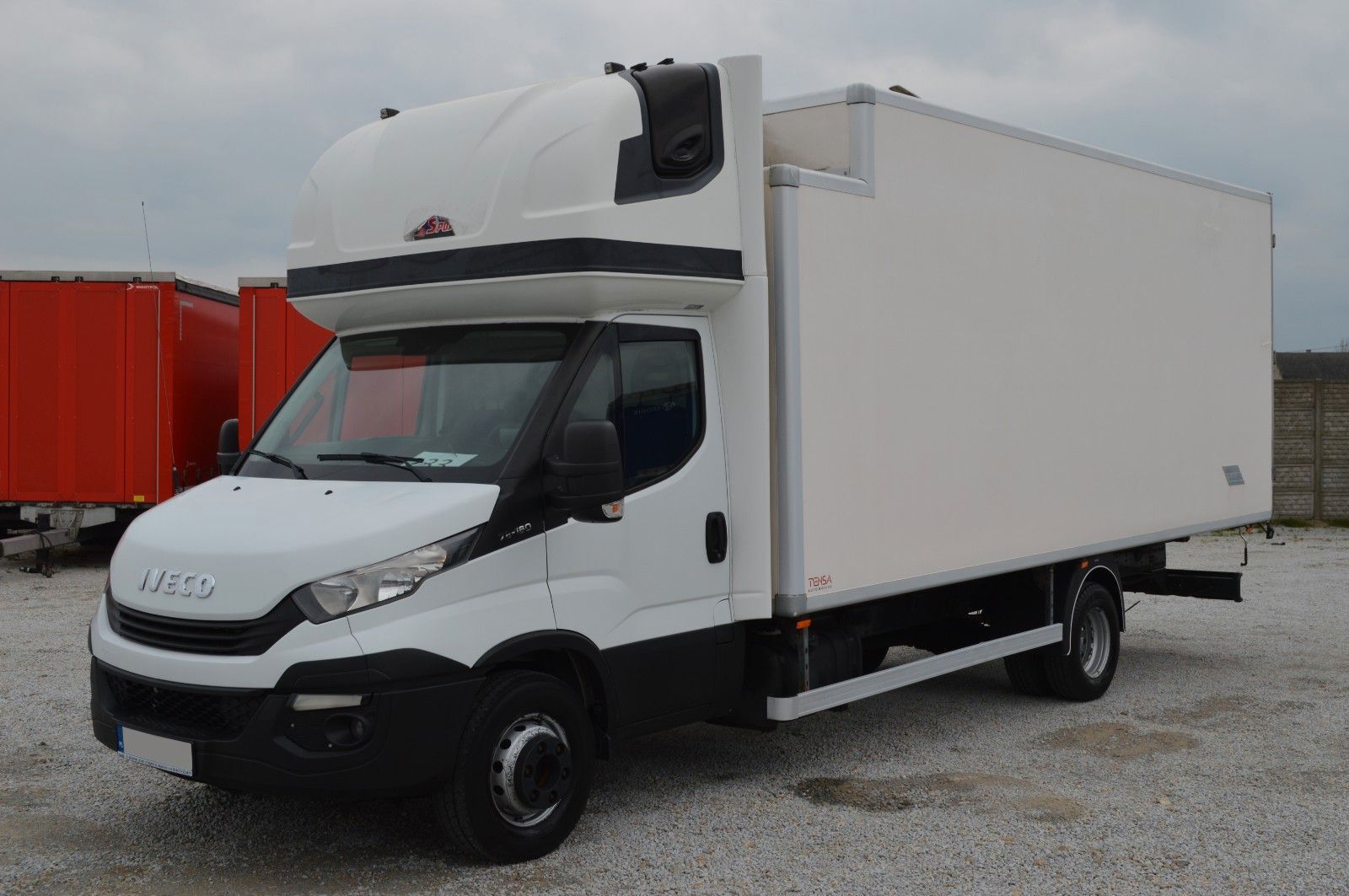 IVECO Daily 72C18 KÜHLKOFFER+TÜR ZANOTTI ZERo BETT TOP camión frigorífico < 3.5t