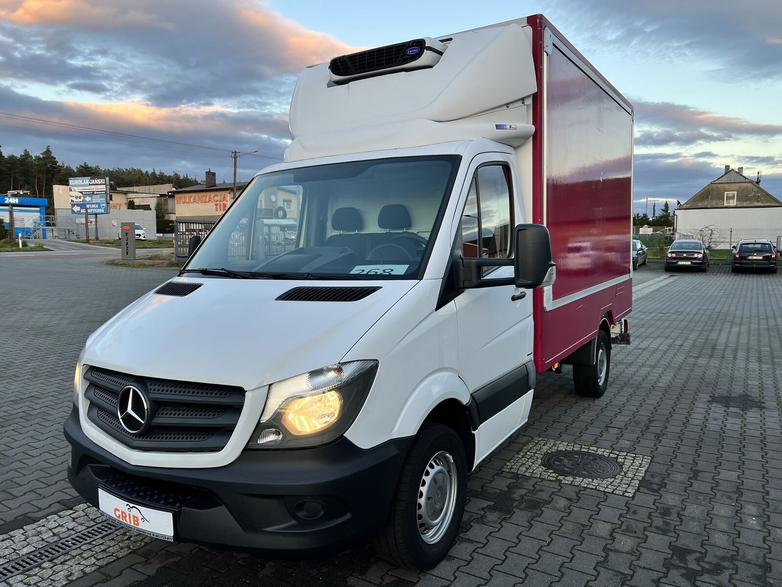 truk berpendingin < 3.5t Mercedes-Benz Sprinter 314 Car Refrigerator, Two compartments