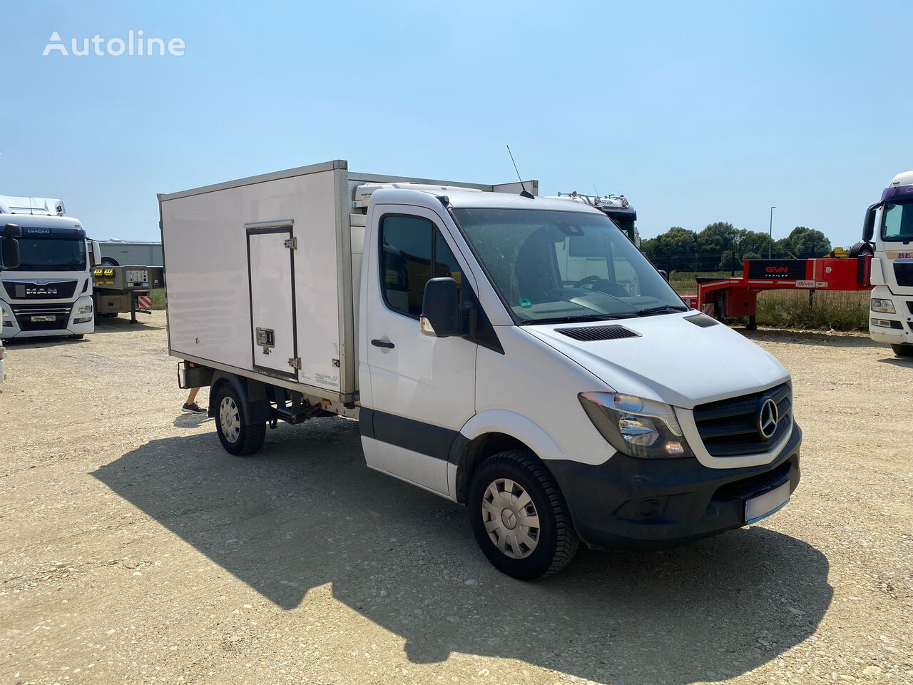 Mercedes-Benz Sprinter 316 CDI, Kühlkoffer, Seitentür L/R kamion hladnjača < 3.5t