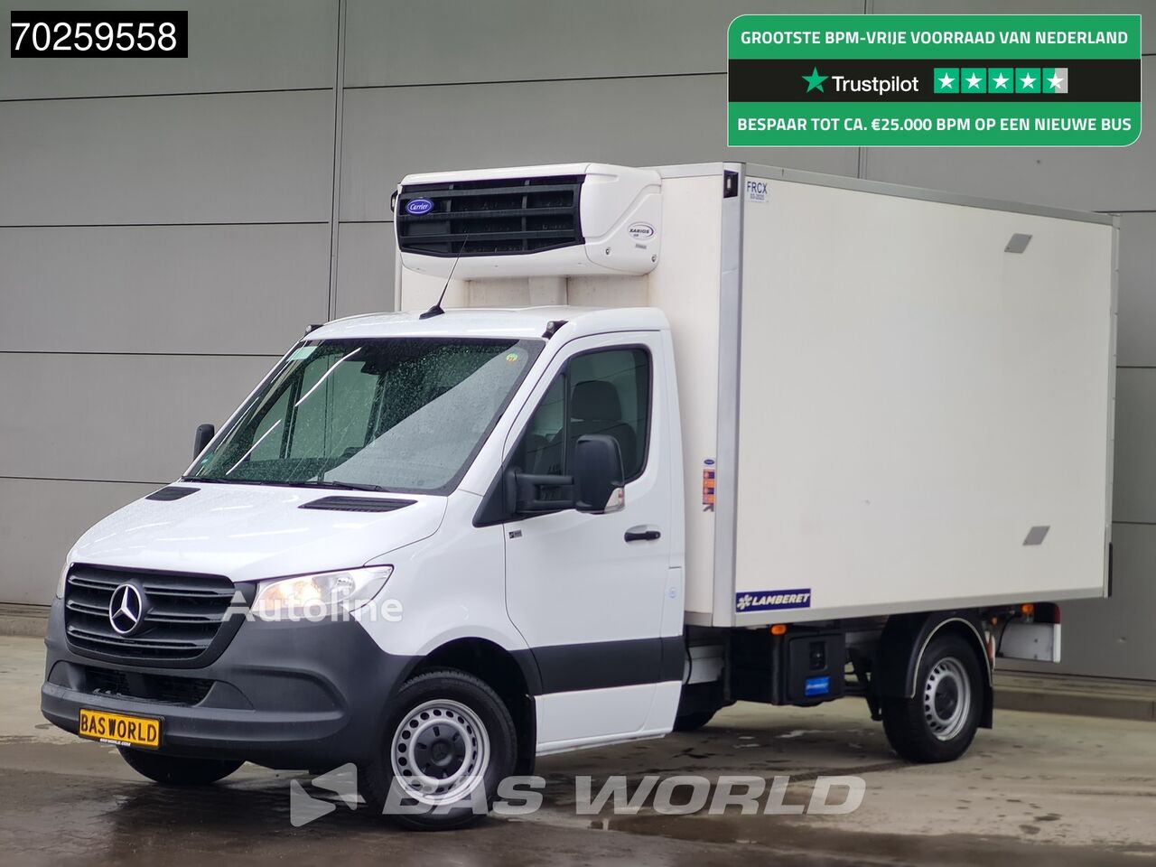 Mercedes-Benz Sprinter 316 CDI Lamberet Koelwagen Vriezer Carrier Xarios 500 2 camión frigorífico < 3.5t