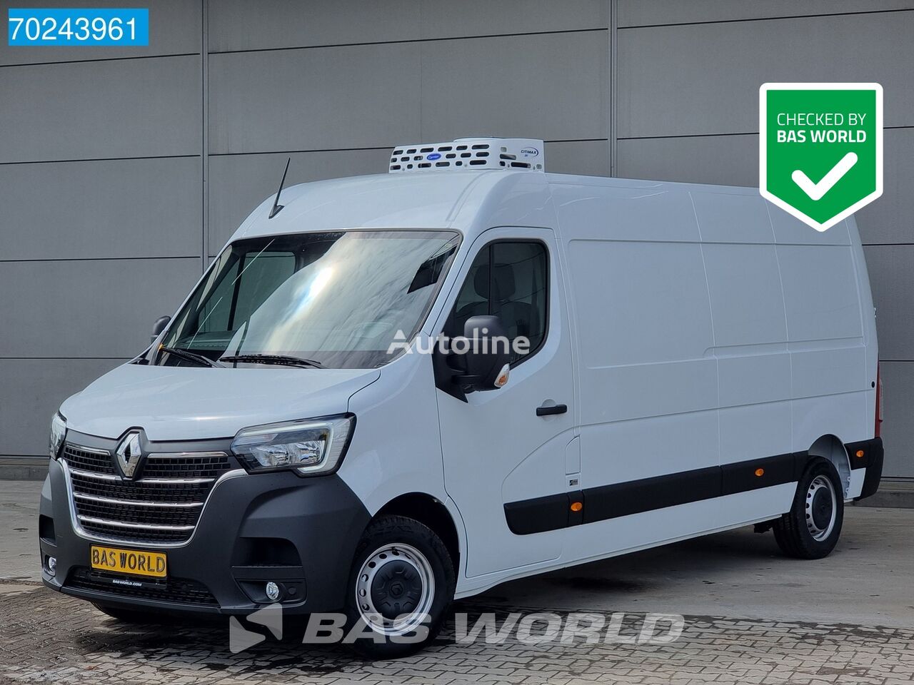 camion frigorifique < 3.5t Renault Master 135PK L3H2 Koelwagen Carrier 0 graden Nieuw! Airco Cruise neuf