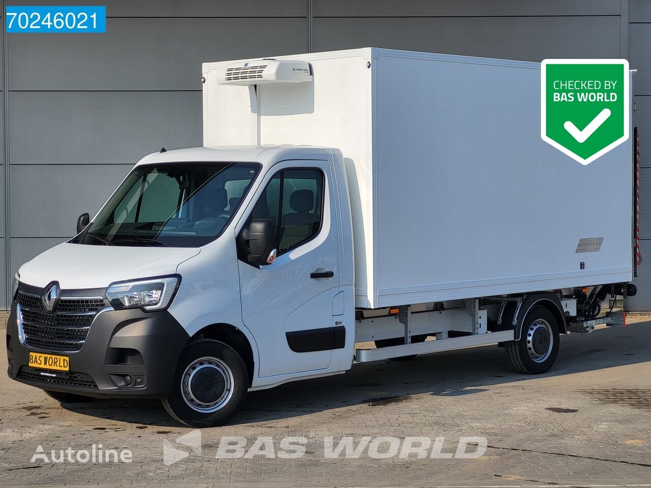 جديدة شاحنة التبريد < 3.5طن Renault Master 165PK Koelwagen Laadklep Zijdeur Thermo King Koeler Kühlw