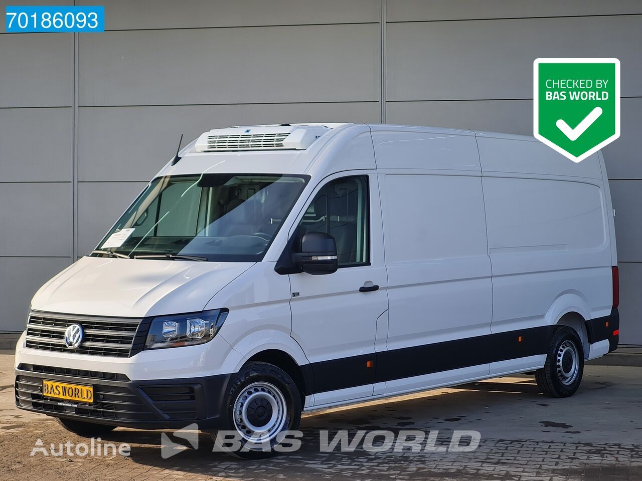 new Volkswagen Crafter 140pk Automaat L4H3 Koelwagen Thermo King V-200 MAX 230V refrigerated truck < 3.5t