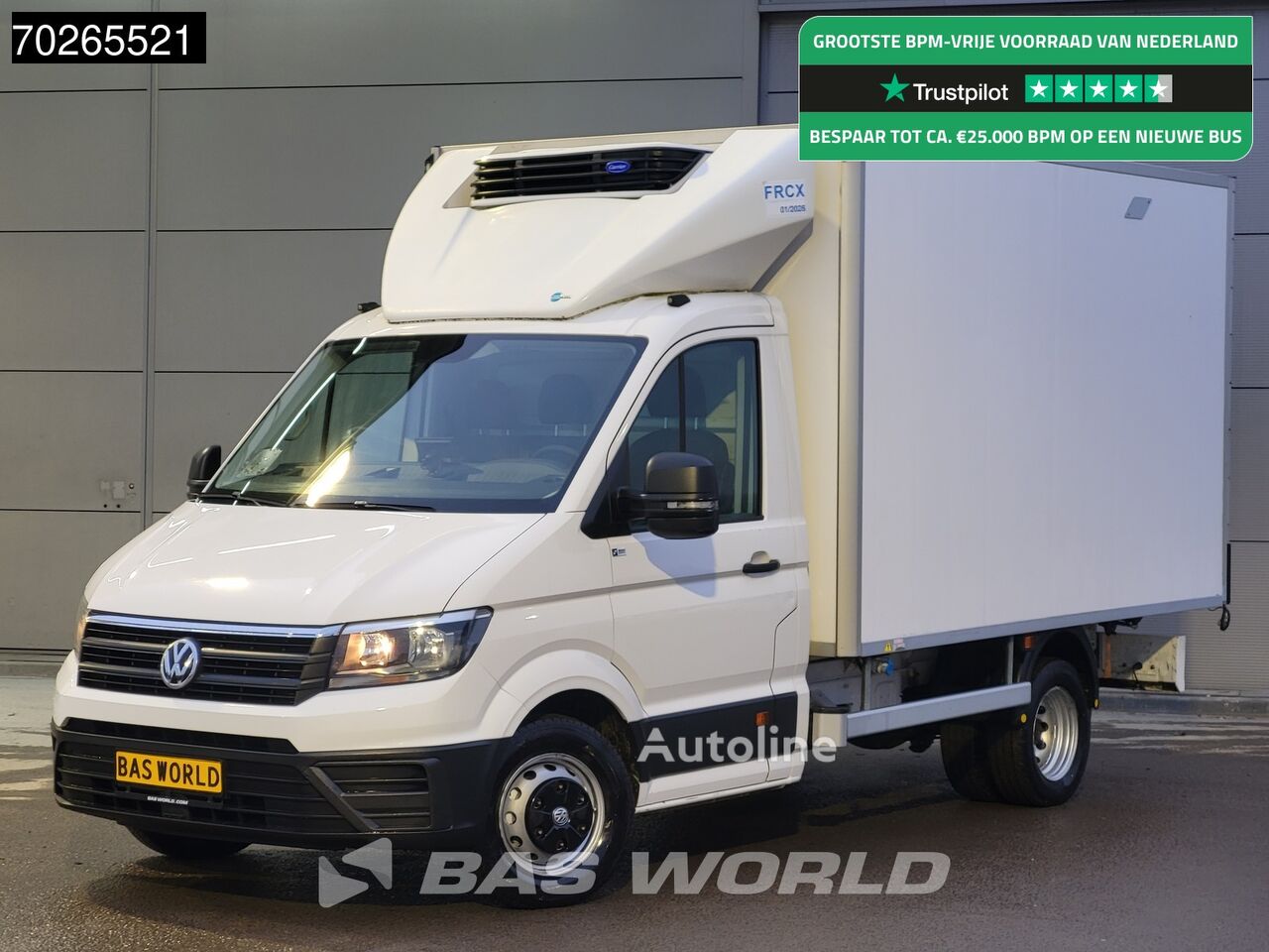 camião frigorífico < 3.5t Volkswagen Crafter 177pk Lamberet Koelwagen FRC Koelwagen Carrier Xarios 35