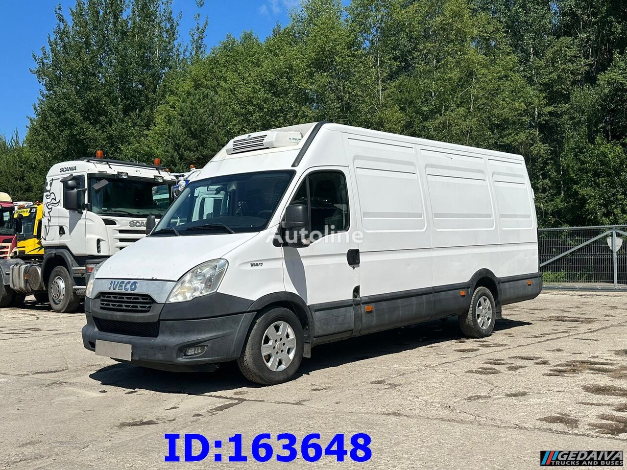 الميكروباصات شاحنة التبريد IVECO 35S17- Euro5 - manual- refrigerated