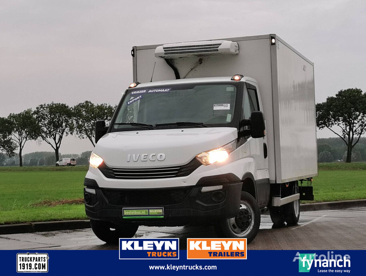 الميكروباصات شاحنة التبريد IVECO DAILY 35C14 koelwagen laadklep!