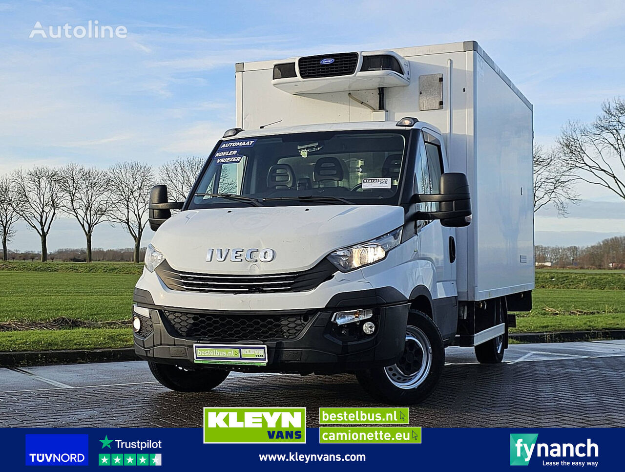 véhicule utilitaire frigorifique IVECO DAILY 35S18 Koelwagen Laadklep