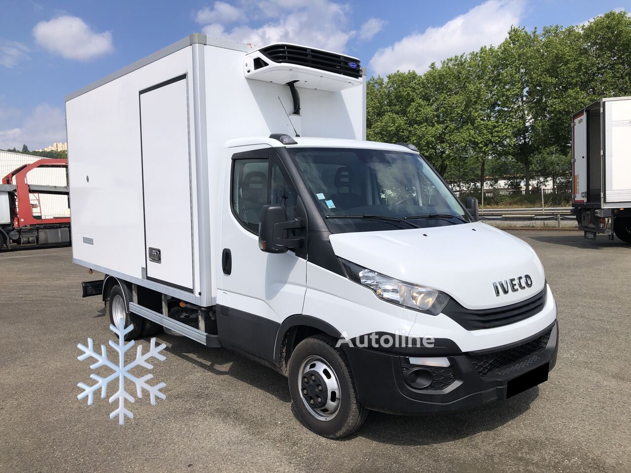 IVECO Daiy frigo bi-température furgoneta frigorífica