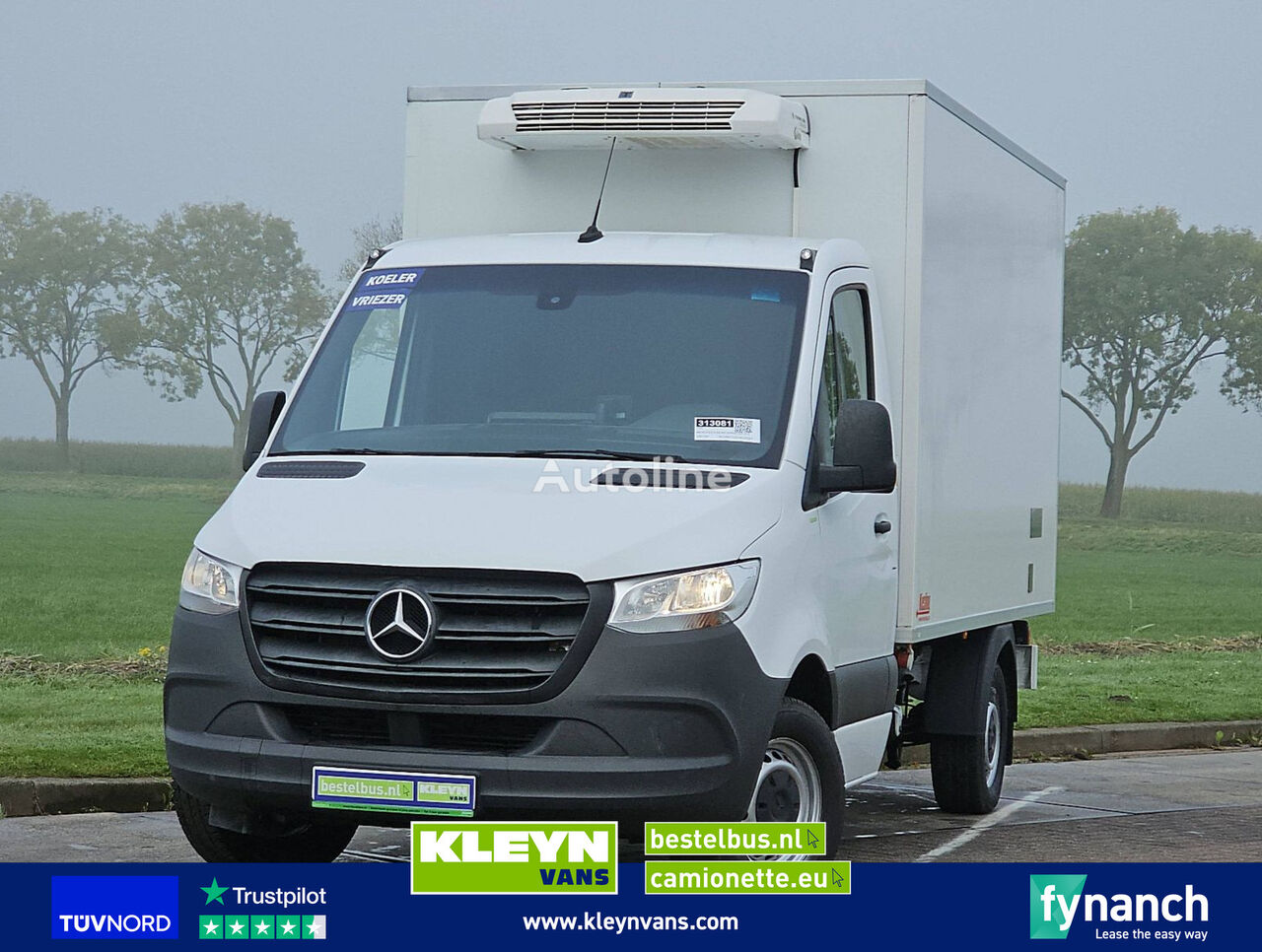 الميكروباصات شاحنة التبريد Mercedes-Benz SPRINTER 316 Koelwagen D/N 230V