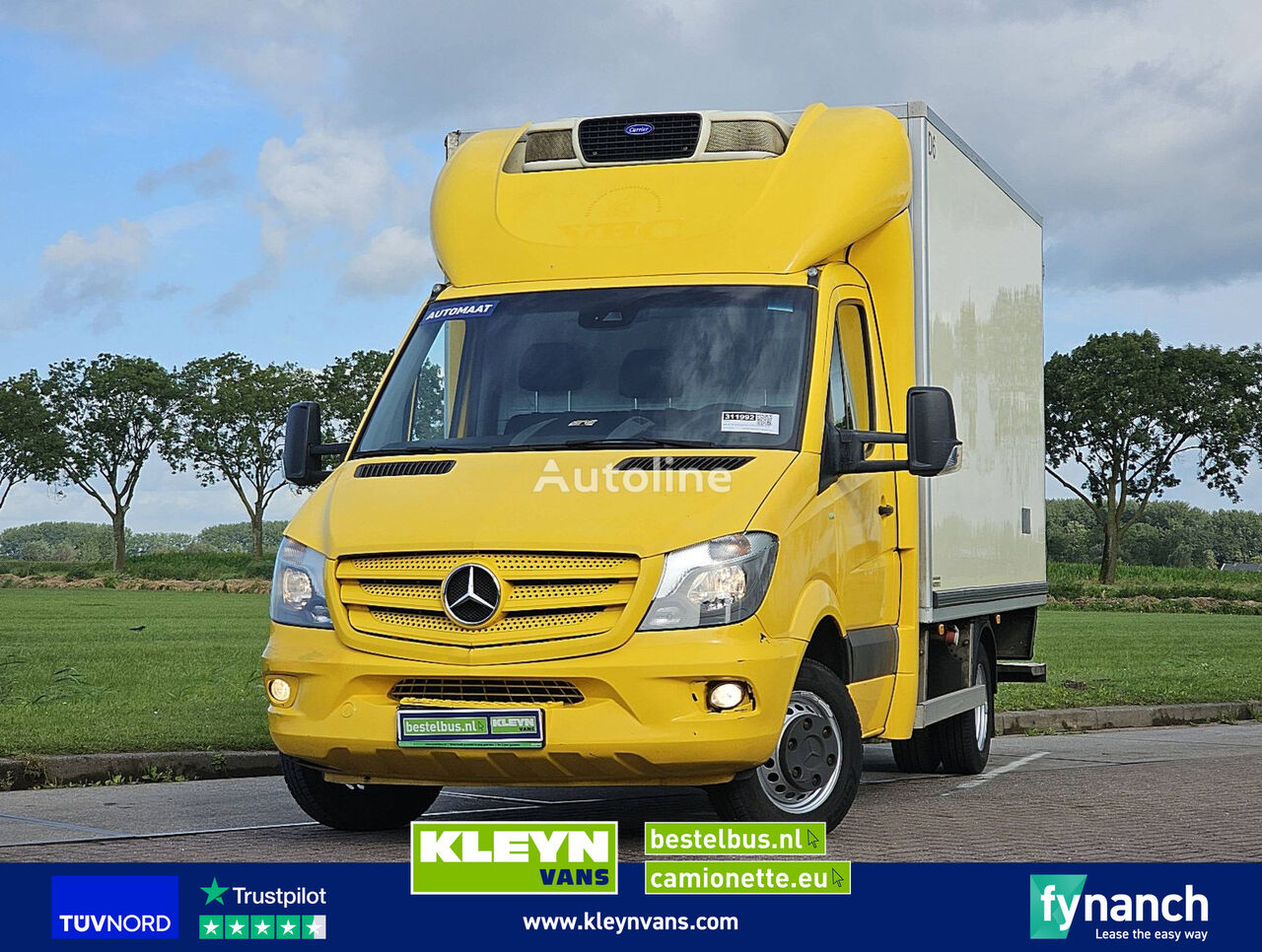 véhicule utilitaire frigorifique Mercedes-Benz SPRINTER 516 koeling euro6