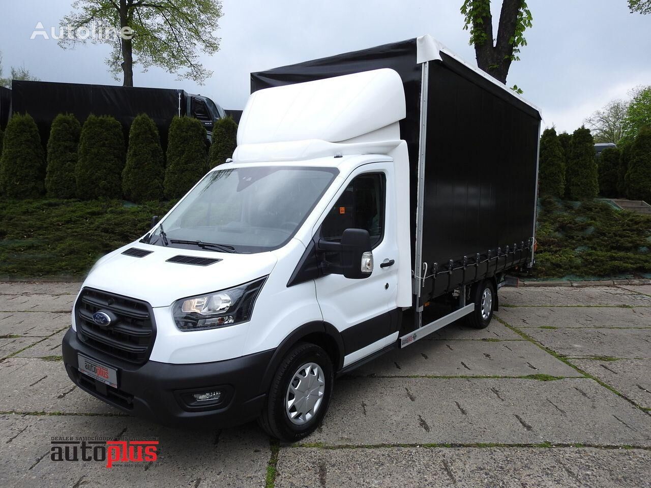 new Ford TRANSIT NOWY PLANDEKA WINDA 8 PALET TEMPOMAT KLIMATYZACJA ASO GW tilt truck < 3.5t