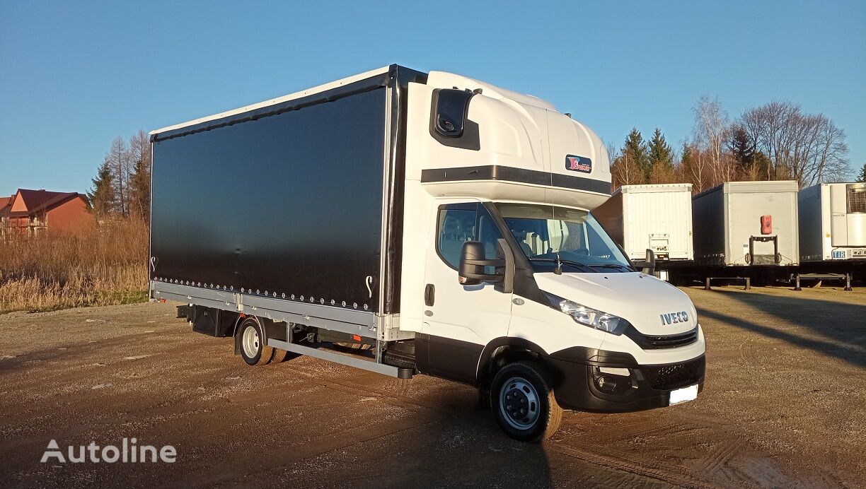 camion centinato < 3.5t IVECO DAILY 50C15 3,0L SKRZYNIA 15 PALET PLANDEKA FIRANKA