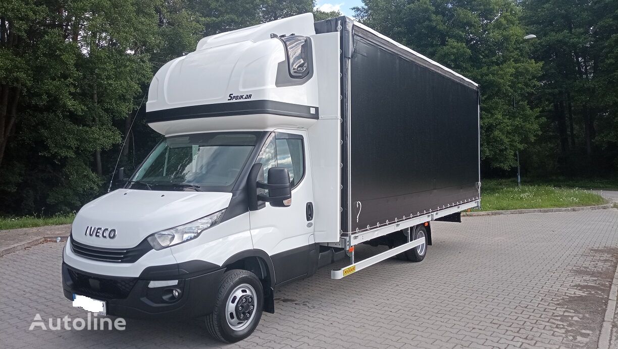 camião de toldo < 3.5t IVECO DAILY 50C15 3,0L SKRZYNIA 15 PALET PLANDEKA FIRANKA