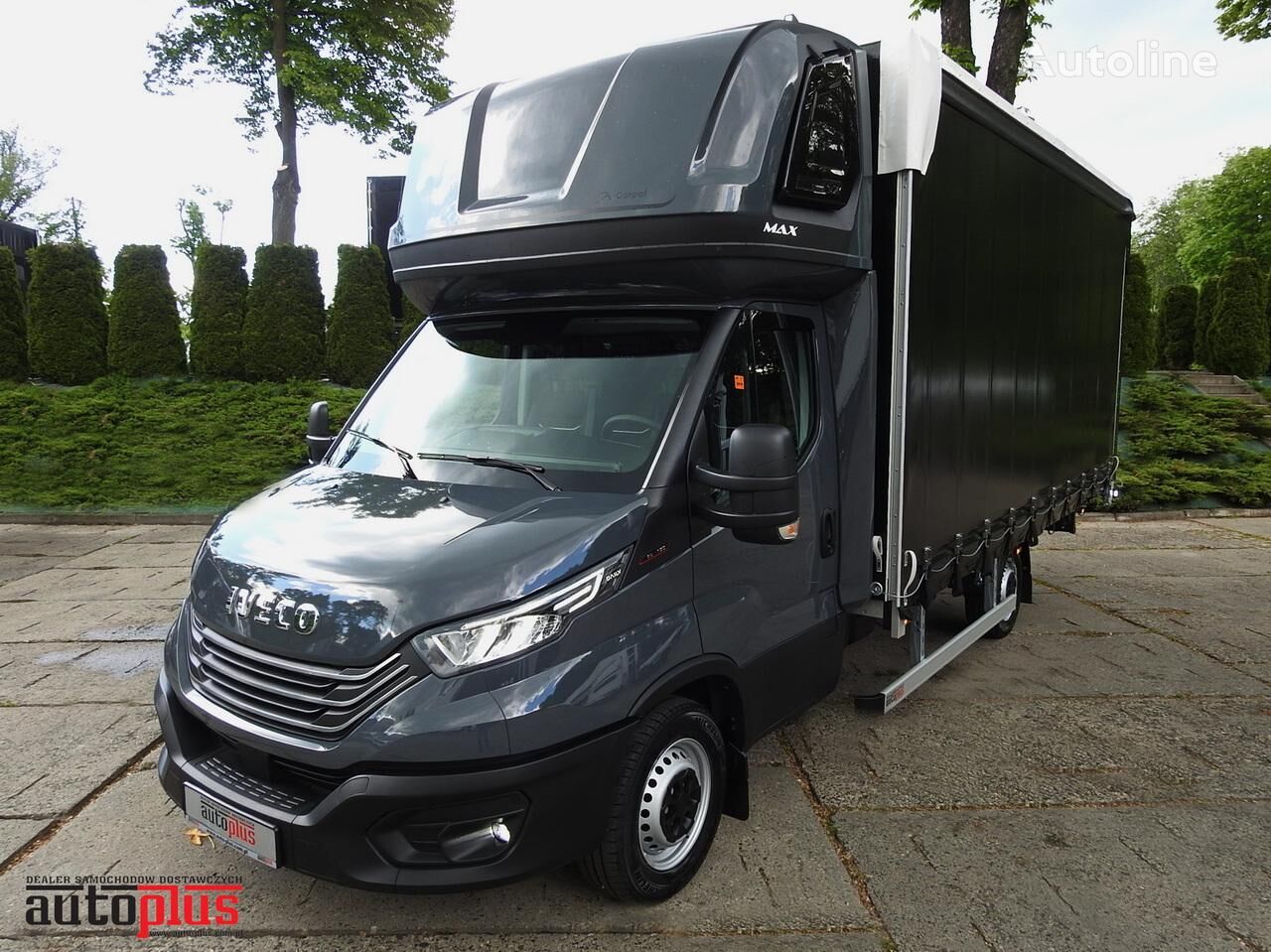 truk jungkit < 3.5t IVECO DAILY 35S18 NOWY PLANDEKA 10 PALET WEBASTO TEMPOMAT NAWIGACJA KL baru