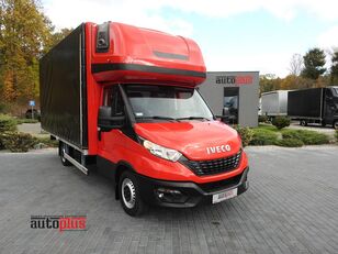 тентованный грузовик < 3.5т IVECO DAILY 35S18 PLANDEKA 10 PALET WEBASTO TEMPOMAT KLIMATYZACJA PNEU