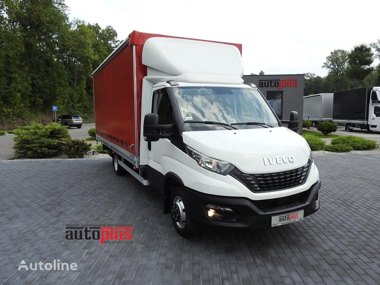 صندوق خلفي مغطى < 3.5طن IVECO DAILY 50C18 PLANDEKA 10 PALET TEMPOMAT KLIMATYZACJA BLIŹNIACZE K