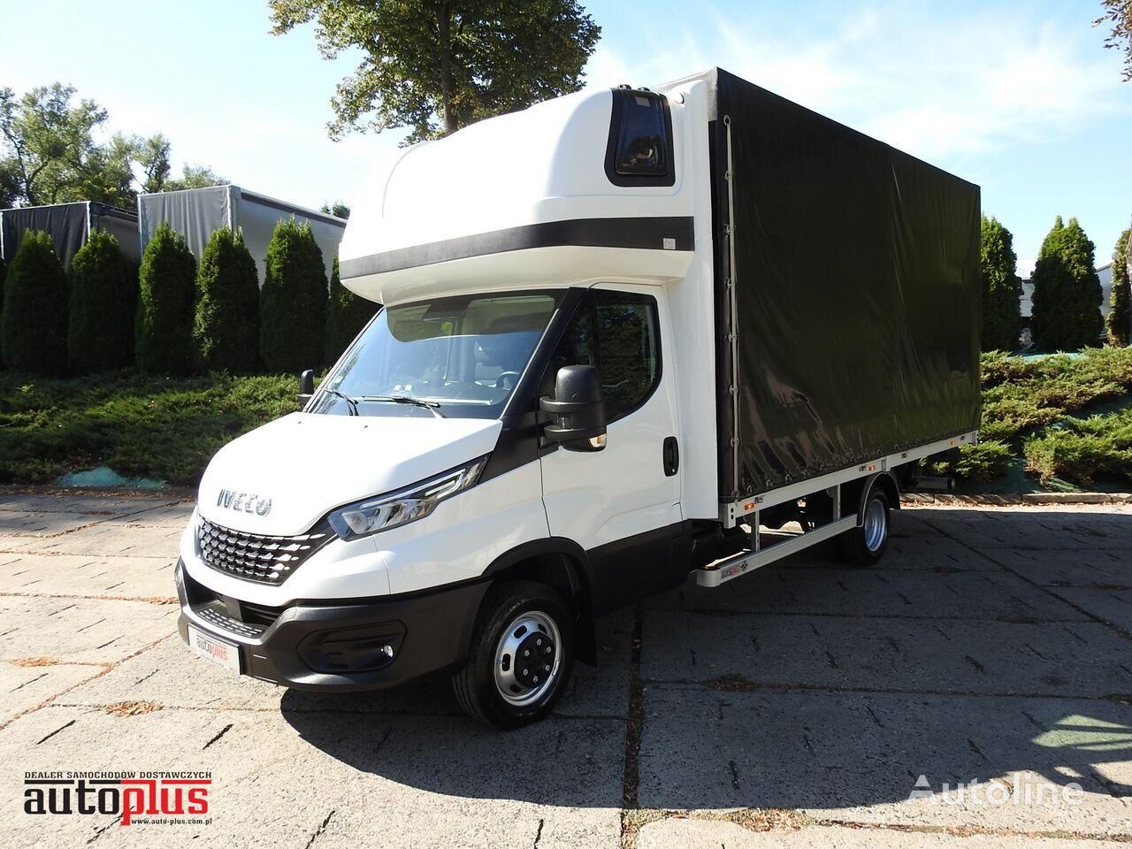 тентованный грузовик < 3.5т IVECO DAILY 50C18 PLANDEKA WINDA 10 PALET WEBASTO TEMPOMAT NAWIGACJA K