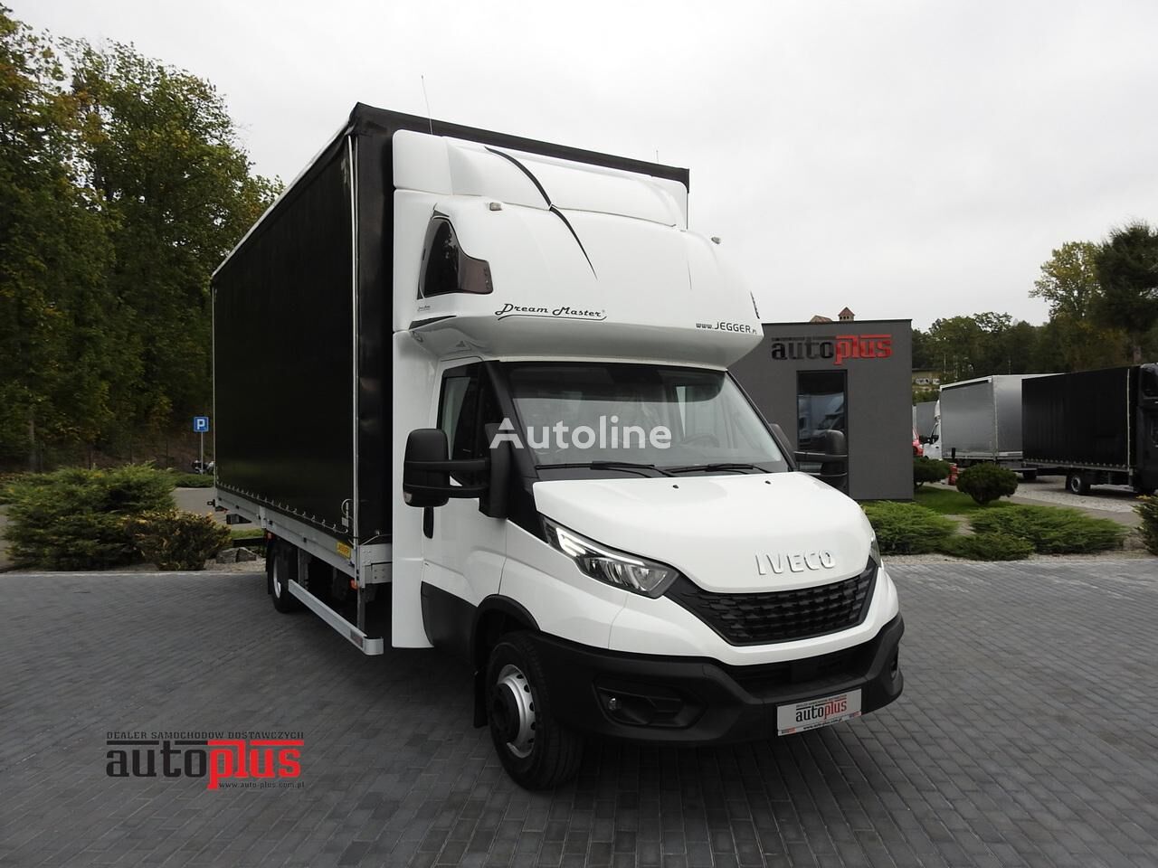 камион брезент < 3.5т IVECO DAILY 72C18 PLANDEKA WINDA 16 PALET TEMPOMAT KLIMATYZACJA LEDY P