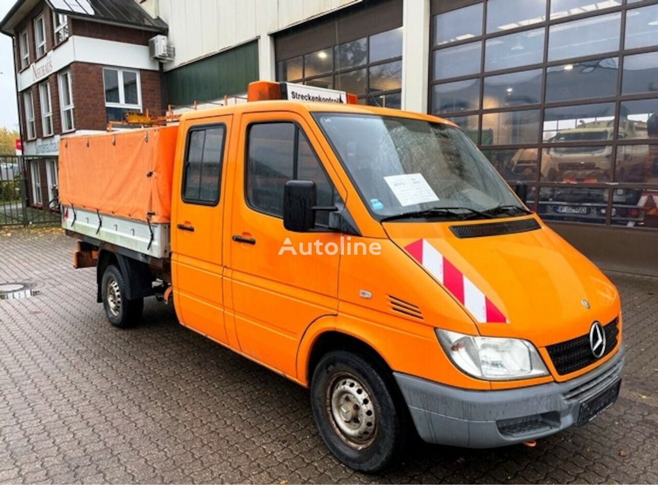 nákladní vozidlo plachta < 3.5t Mercedes-Benz 313 CDI Sprinter DOKA Pritsche AHK