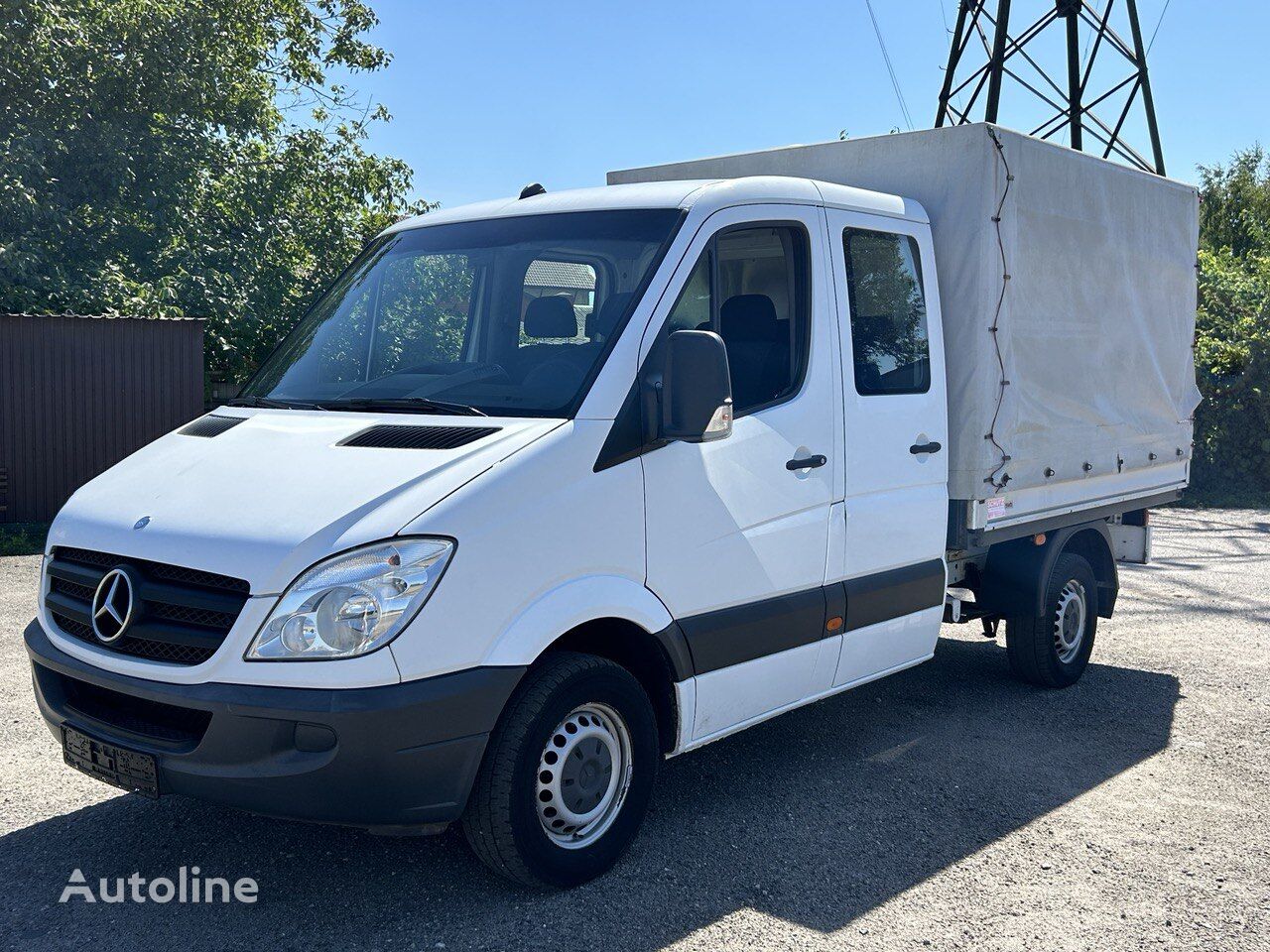 Mercedes-Benz Sprinter 313 ponyvás teherautó < 3.5t