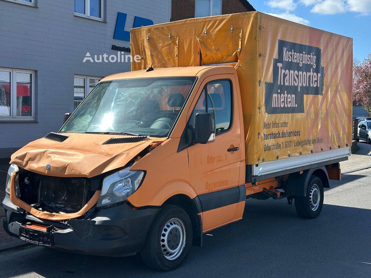 Buy damaged Mercedes-Benz Sprinter 313 CDI tilt truck < 3.5t | Autoline CA Damaged Mercedes-Benz Sprinter 313 CDI tilt truck < 3.5t - Autoline