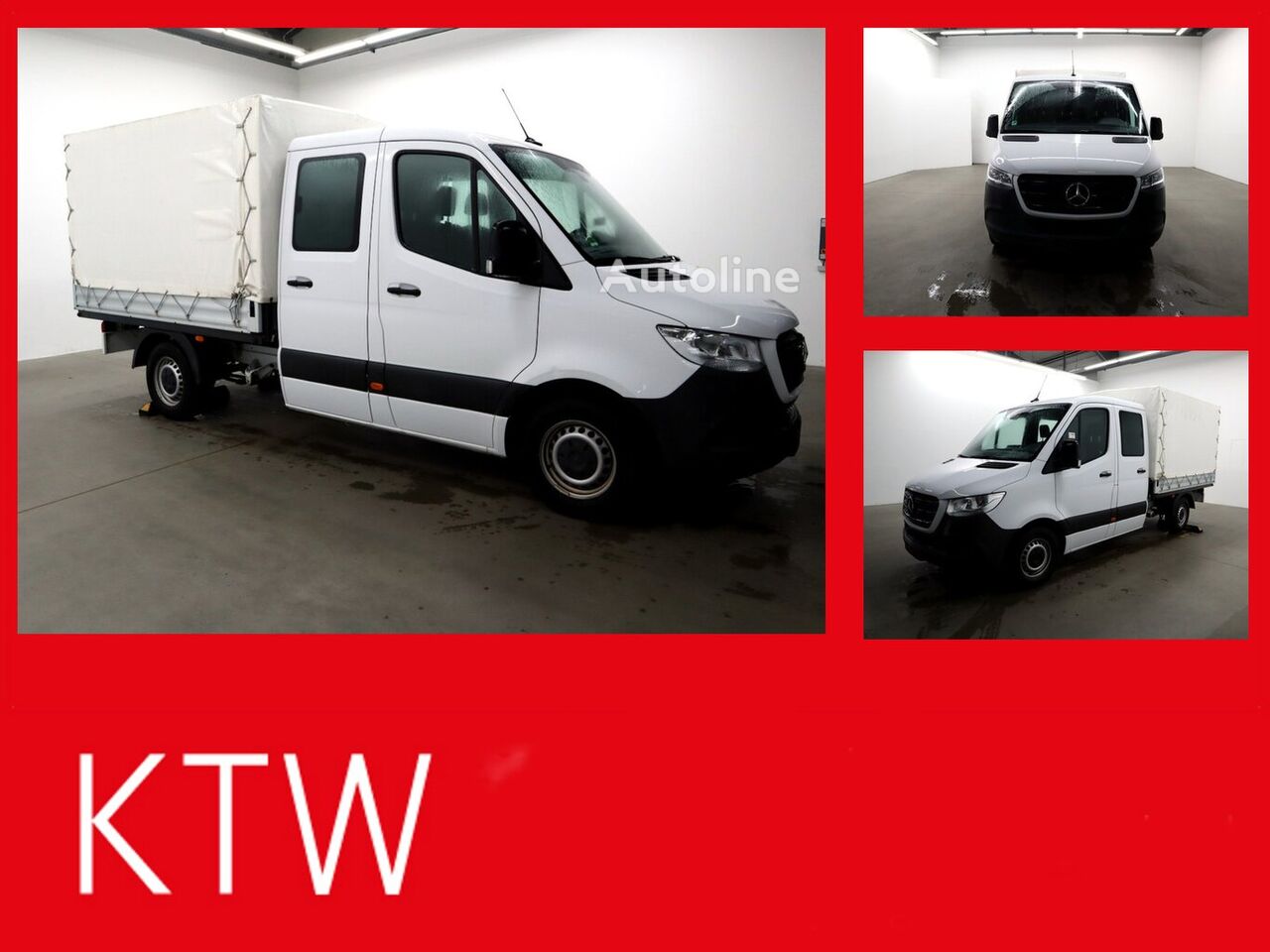 Mercedes-Benz Sprinter 314 tilt truck < 3.5t