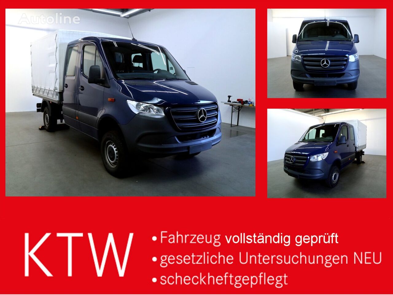 Mercedes-Benz Sprinter 316CDI  kamion s ceradom < 3.5t