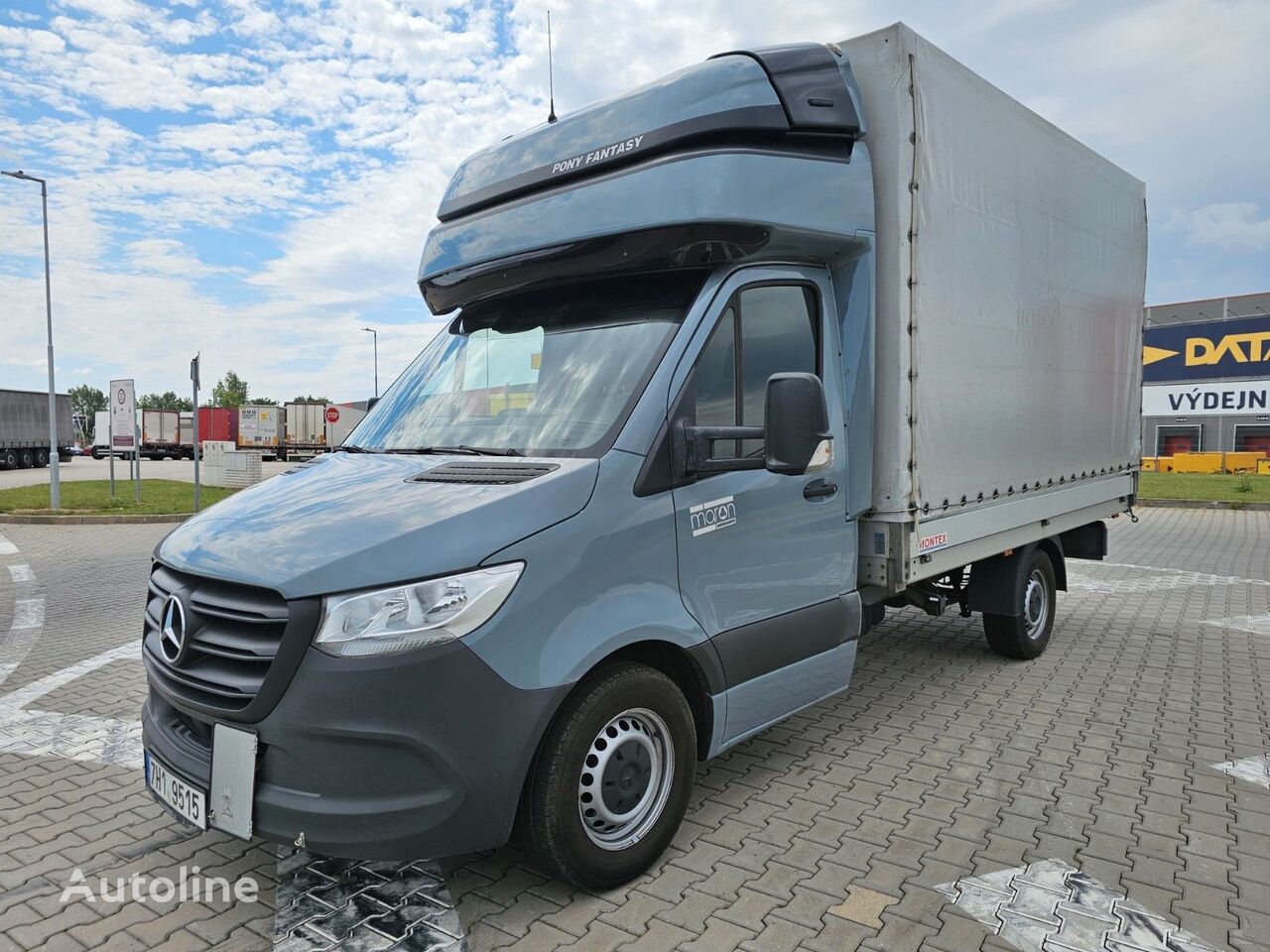 nákladní vozidlo plachta < 3.5t Mercedes-Benz Sprinter 319 CDI GARANTIRE