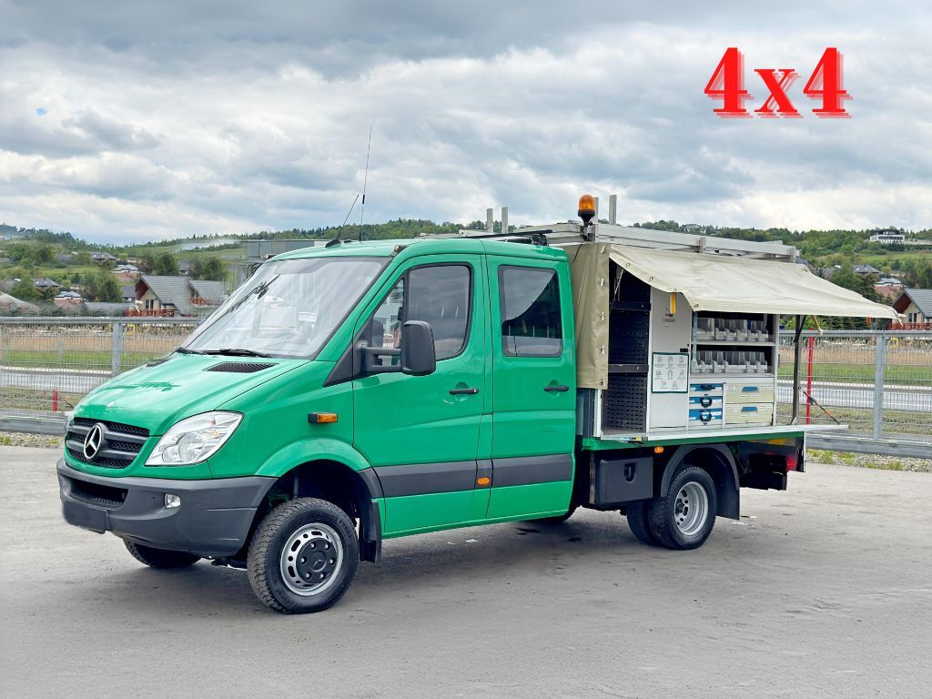 Mercedes-Benz Sprinter 516 CDI* Doppel Kabine! 4x4 *TOPZUSTAND tilt truck < 3.5t for sale | Autoline US Mercedes-Benz Sprinter 516 CDI* Doppel Kabine! 4x4 *TOPZUSTAND tilt truck < 3.5t - Autoline