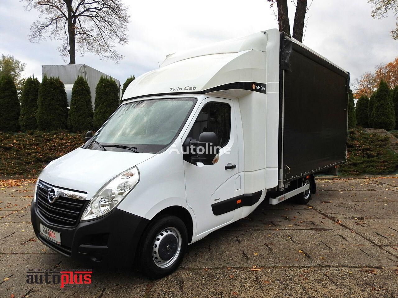 camion centinato < 3.5t Opel MOVANO PLANDEKA WEBASTO TEMPOMAT KLIMATYZACJA PNEUMATYKA  170KM