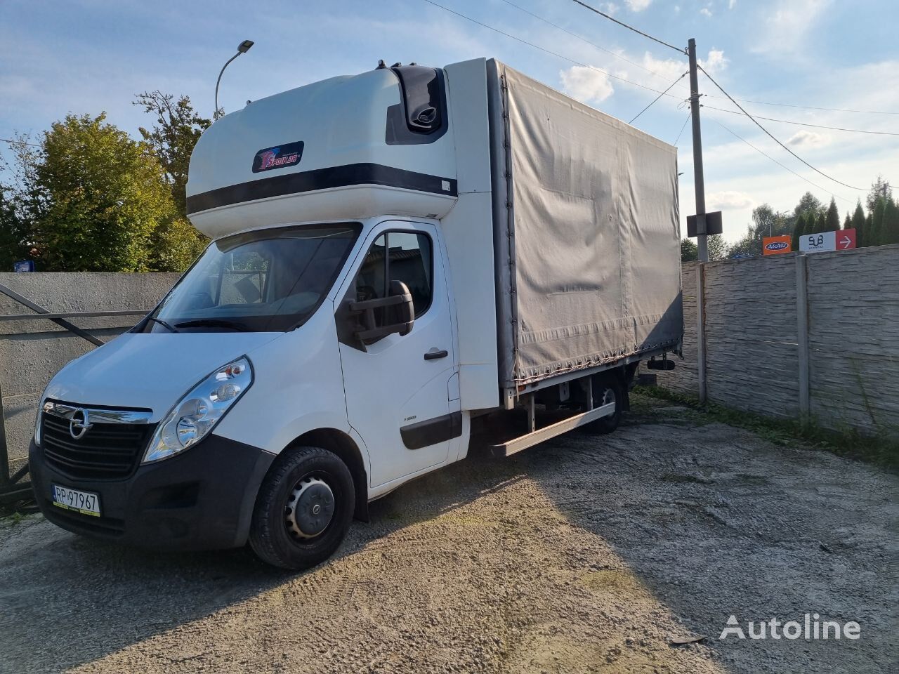 Opel Movano camión toldo < 3.5t