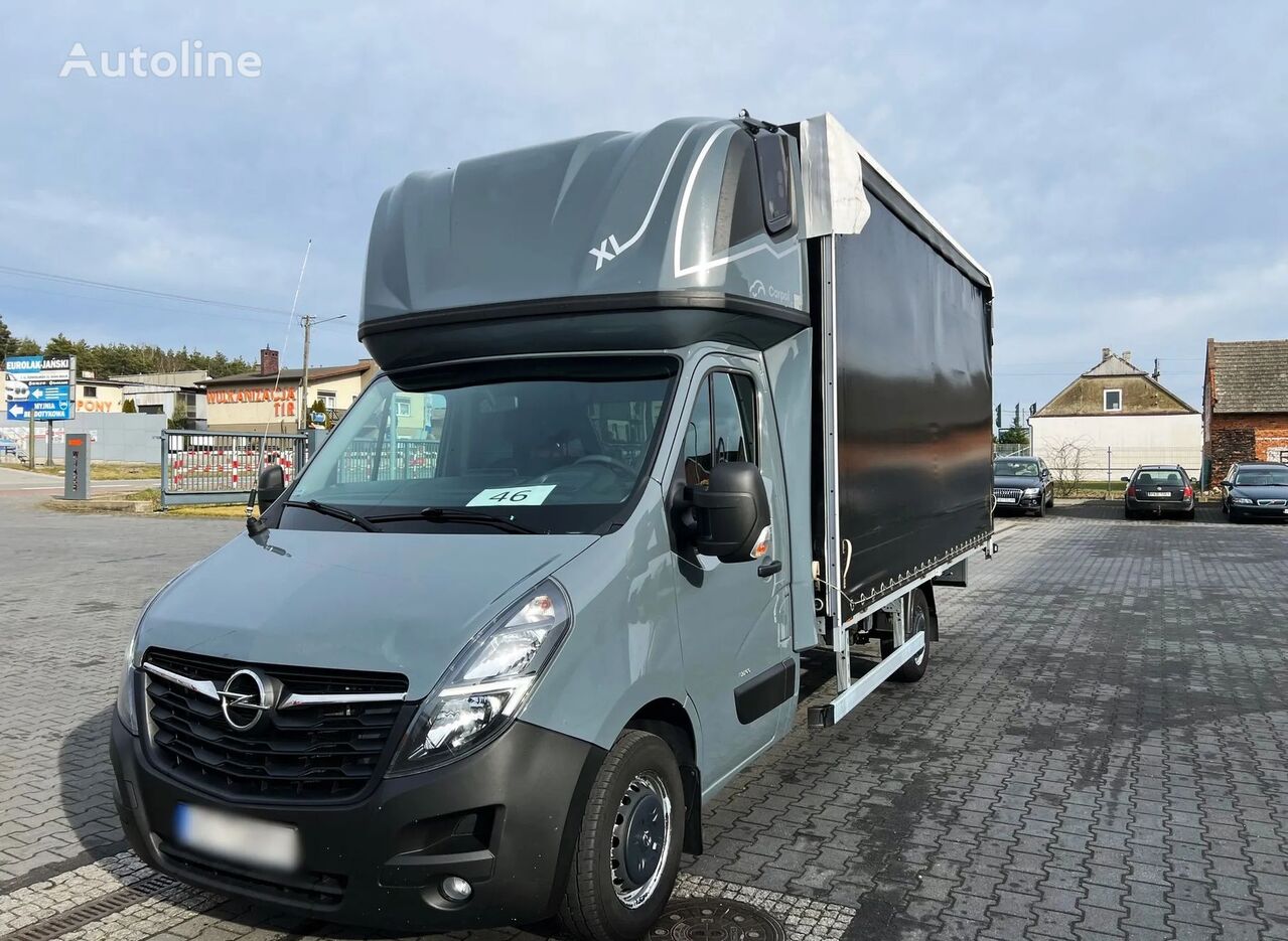 Opel Movano 165 CDTI Plandeka 10 ep Kurnik, Salon PL, Jeden Właścicie kravas automašīna ar tentu < 3.5t