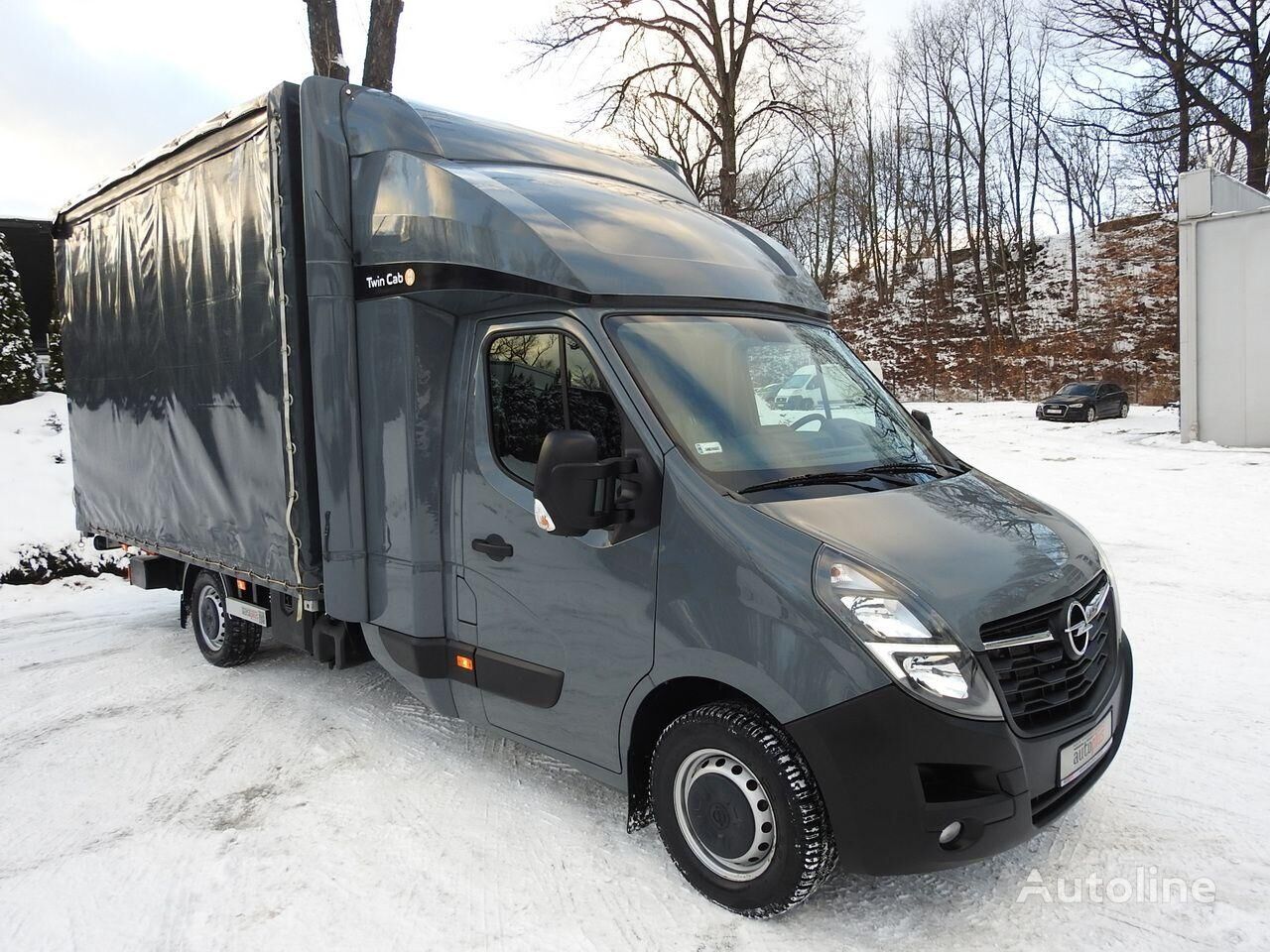 Opel Movano Curtain side + tail lift  presenning lastbil < 3.5t