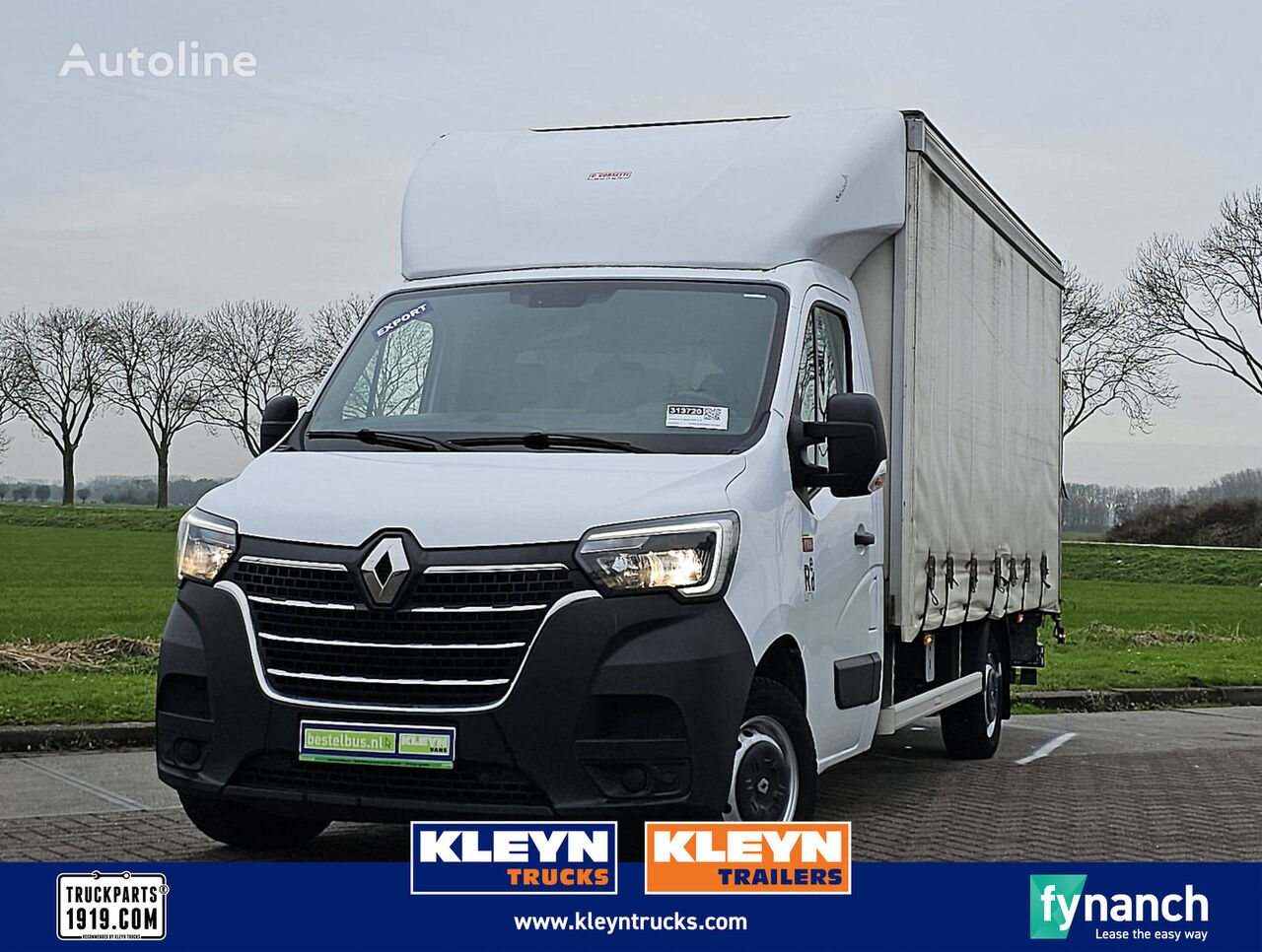 Renault MASTER 2.3 schuifzeil laadklep! Planen-LKW < 3.5t