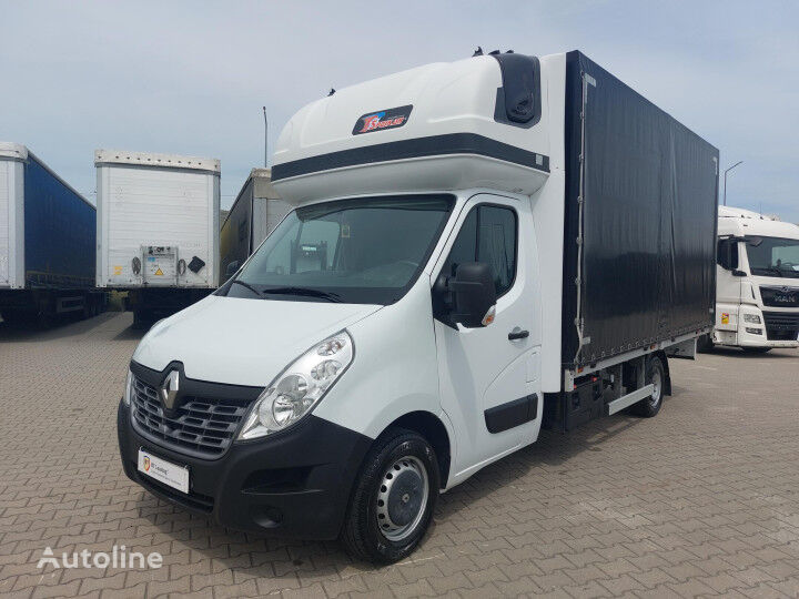 tentinis sunkvežimis < 3.5t Renault MASTER 2.3DCI 170CP CABINA DE DORMIT SI PRELATA EURO 6