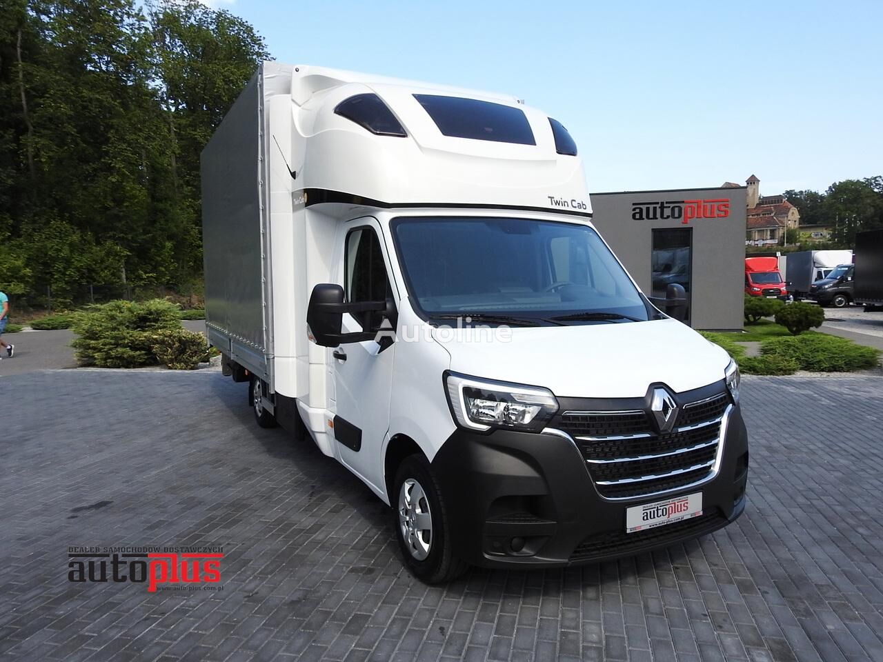 new Renault MASTER NOWY PLANDEKA tilt truck < 3.5t