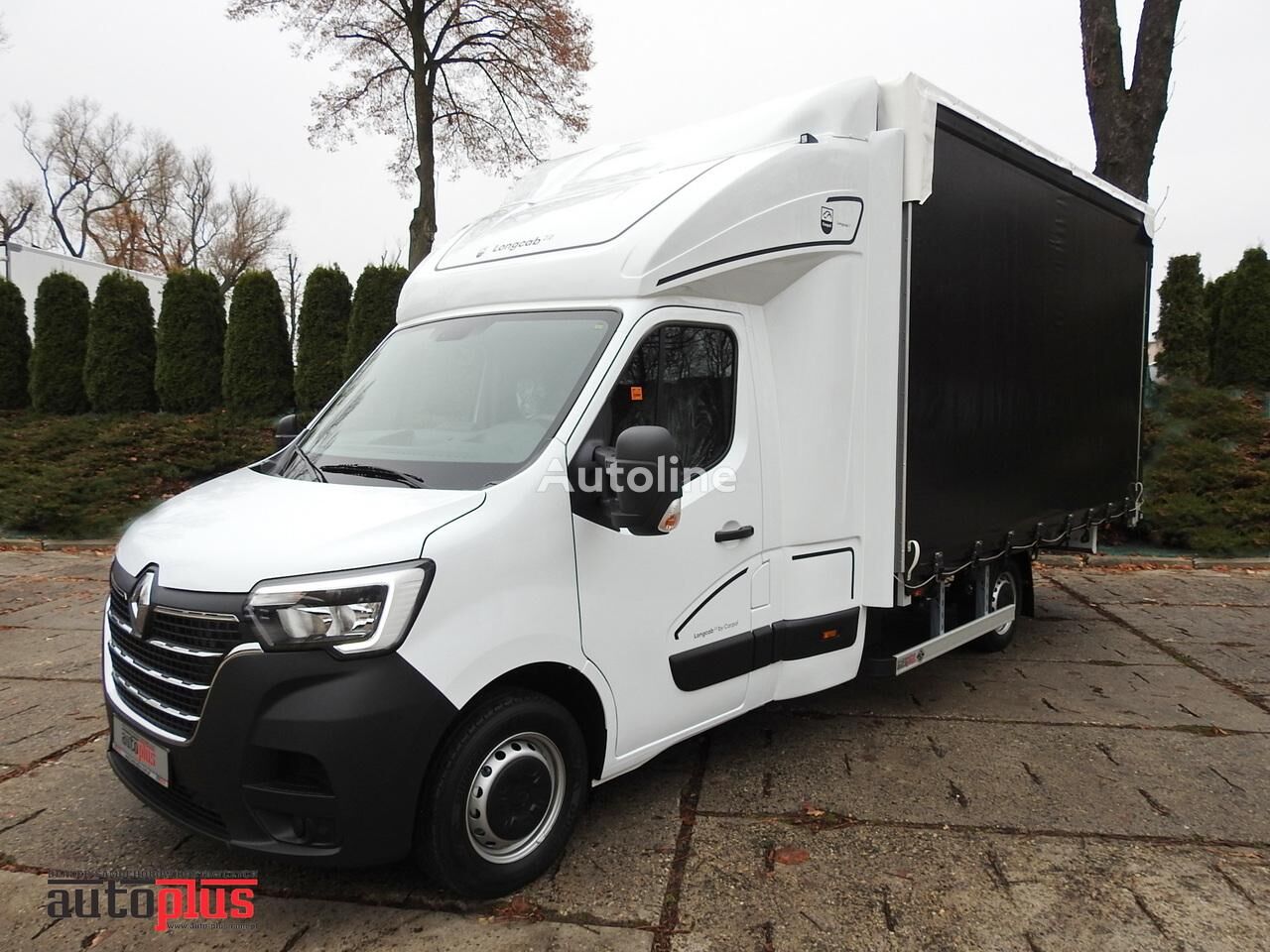 nieuw Renault MASTER NOWY PLANDEKA 10 PALET WEBASTO TEMPOMAT KLIMATYZACJA LEDY huifzeilen vrachtwagen < 3.5t