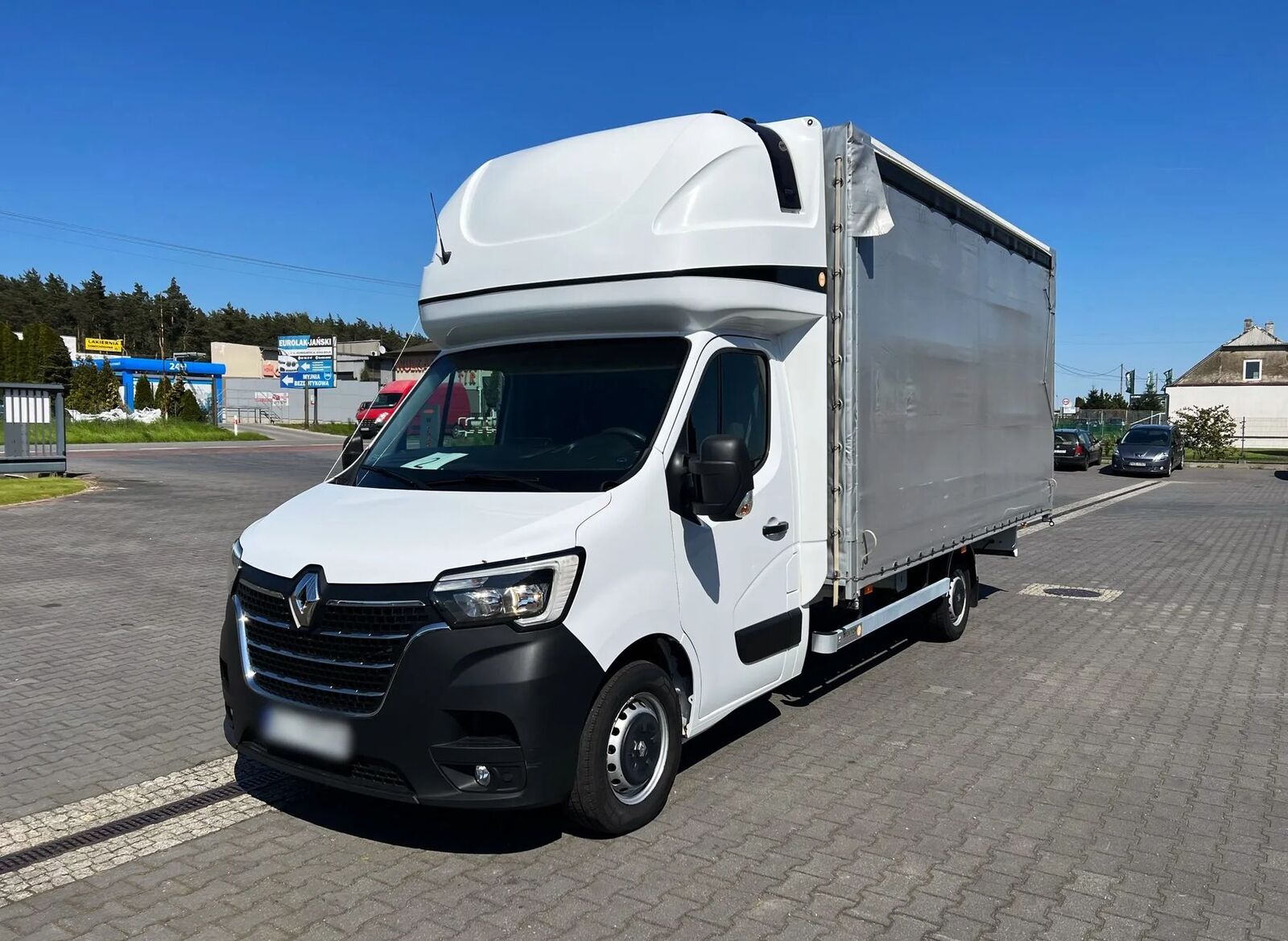 camion cu prelata < 3.5t Renault Master 165 DCI Tarpaulin 10 Pallets + Curtain  One Owner