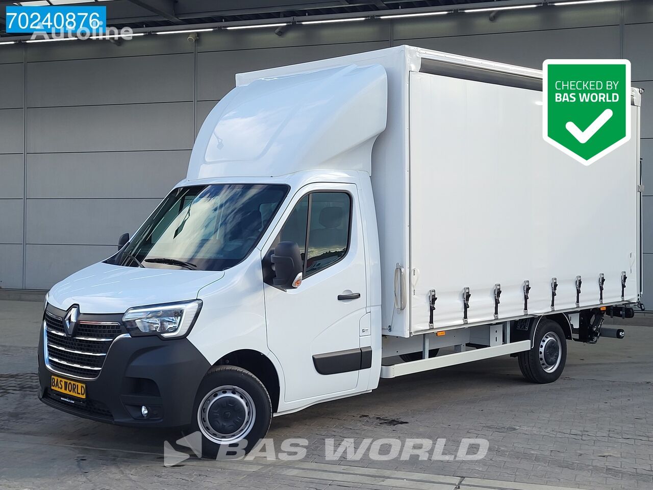 новый тентованный грузовик < 3.5т Renault Master 165PK Laadklep Schuifzeilen Airco Cruise Bakwagen Meubelb