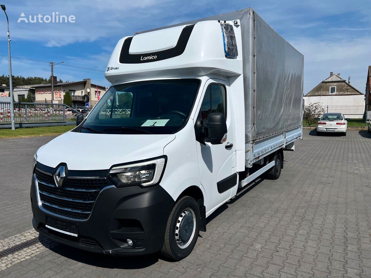 Renault Master Pritsche camión toldo < 3.5t