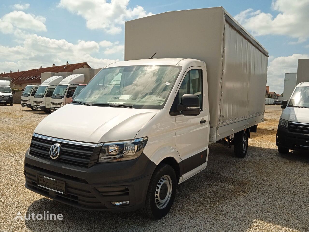 novi Volkswagen Crafter L4 SOFORT kamion s ceradom < 3.5t