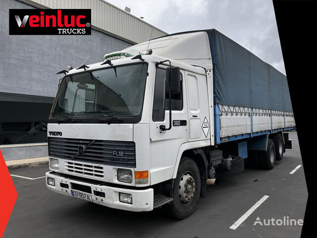 صندوق خلفي مغطى < 3.5طن Volvo FL12 380 6X2