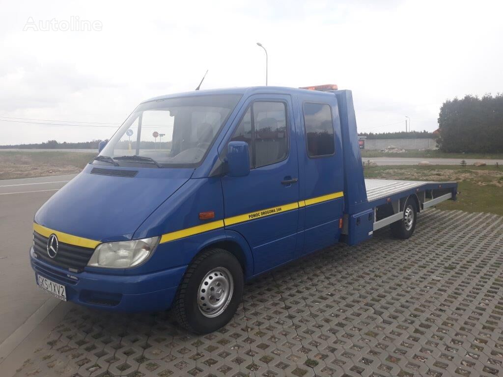 Mercedes-Benz SPRINTER 313CDI DOPEL-KABINA ALU-NAJAZD!!! Autotransporter < 3.5t