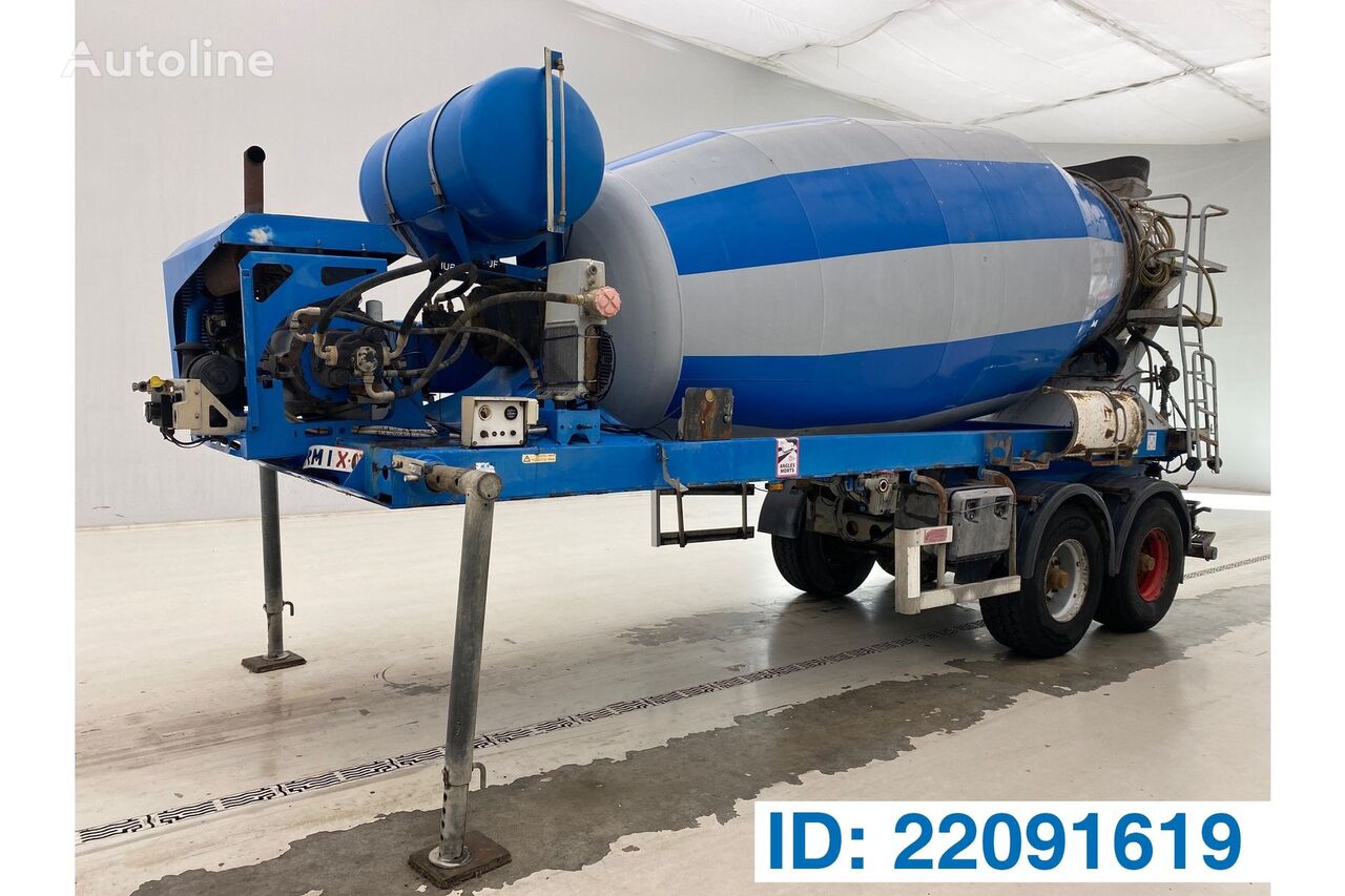 De Buf concrete mixer semi-trailer